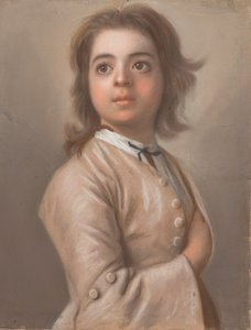 Studie eines Jungen zur Hälfte von Jean Étienne Liotard